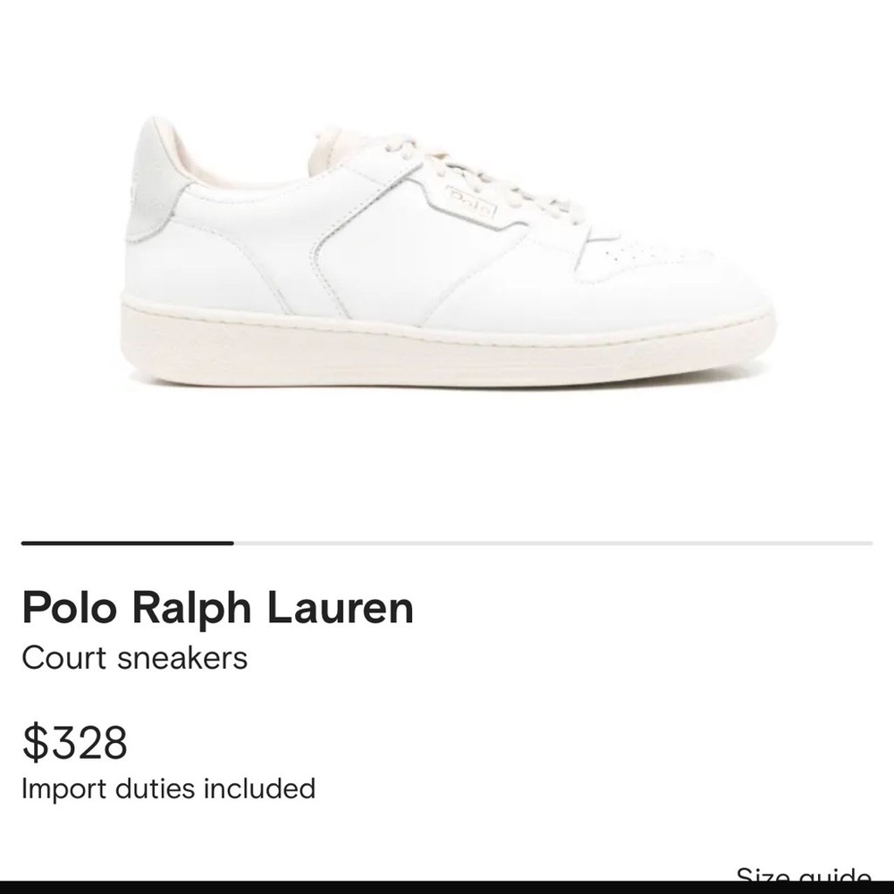 Polo court sneakers - Picture 7 of 7